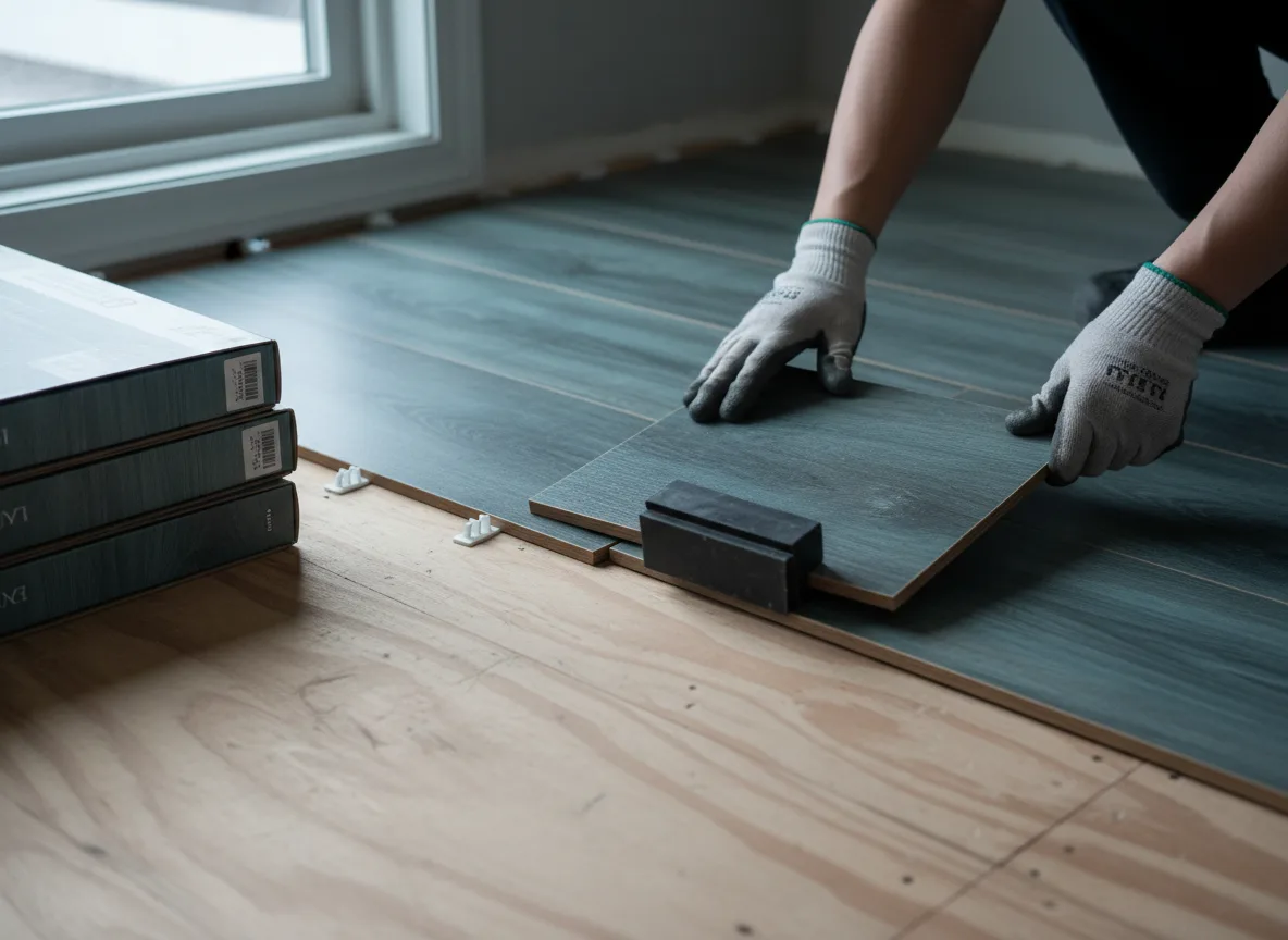 Luxury Vinyl Plank Installation company in Badger, IA
